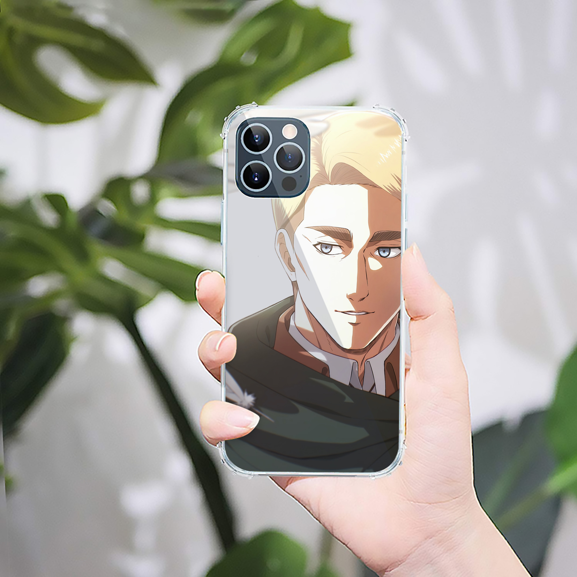 （画像用） 進撃の巨人 Attack on Titan 【iPhone 12シリーズ対応】透明スマホケース（クリアソフトケース）